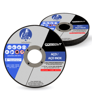 DISCO DE CORTE 115X1.0X22.23 CORECUT WWSOLDAS